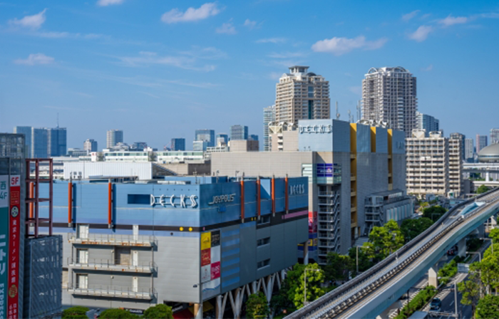 東京都の人気の商業施設　デックス東京ビーチ